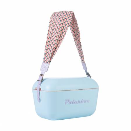 Pasek tekstylny POLARBOX Geometric POP Fioletowy